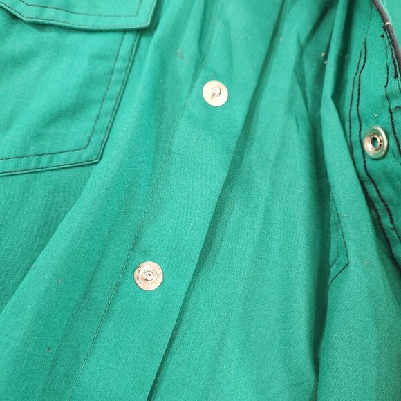 Kids Western Cowboy / Cowgirl Shirt and Leather Vest Size 8 - Picture 8 of 10